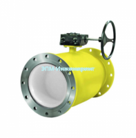 Шаровой стальной кран для газа фланец/фланец, c механическим редуктором Ду 80-500, Ру 16-25, LD от компании ООО "ЭПМ-Инжиниринг"