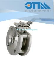 Кран межфланцевый Ду 100 (4ʺ, 114,3 мм) (1PC), AISI 304 (CF8), полнопроходной, шаровой, односоставной с площадкой под привод, ASMEB16.34, ISO5211 от компании ООО "ЭПМ-Инжиниринг"